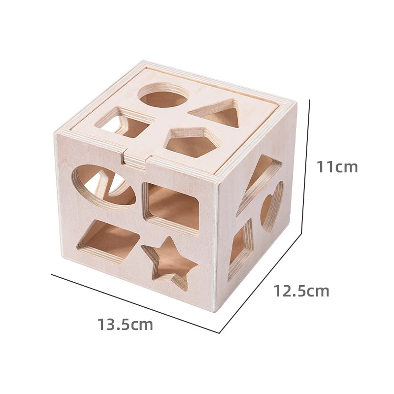 6-in-1 Houten Montessori Speelbox