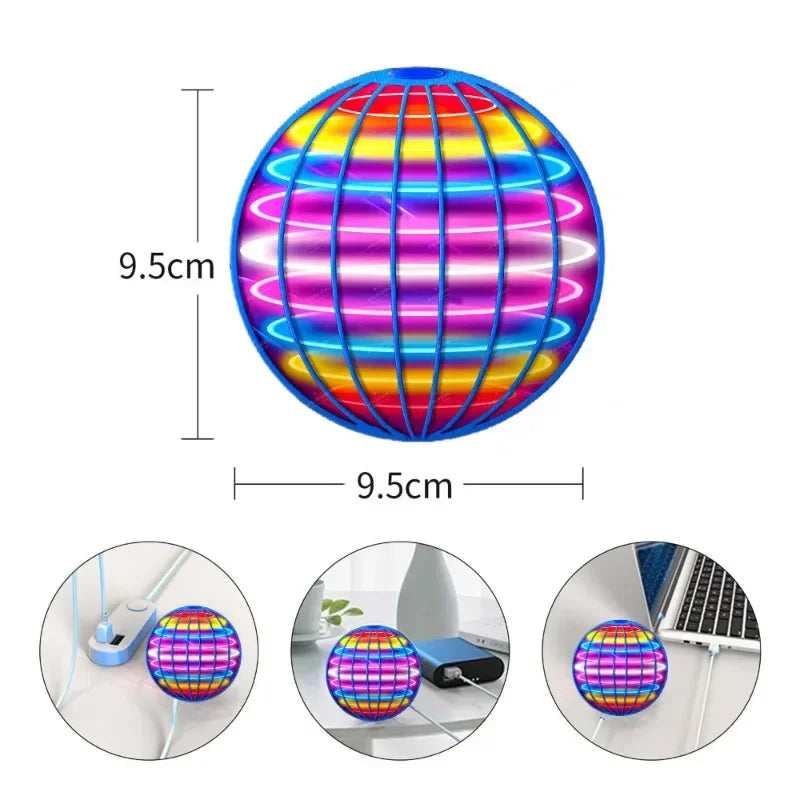 Vliegende Bal met LED en Boomerang Functie