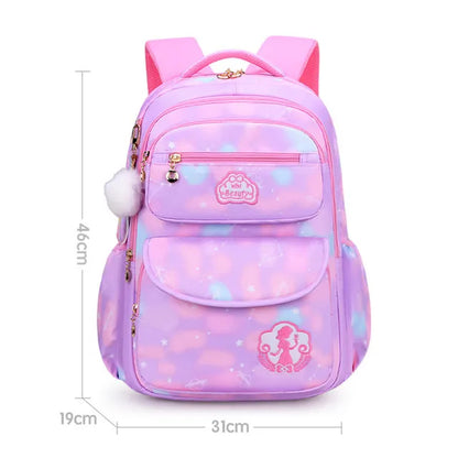 Roze Schooltas Rugzak voor Meisjes en Tieners