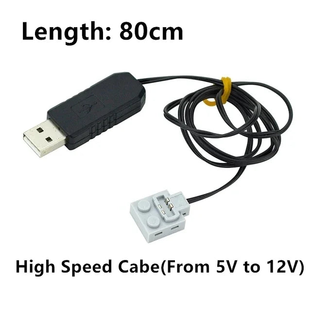 Motor en power set voor techniek – Compatibel met LEGO®