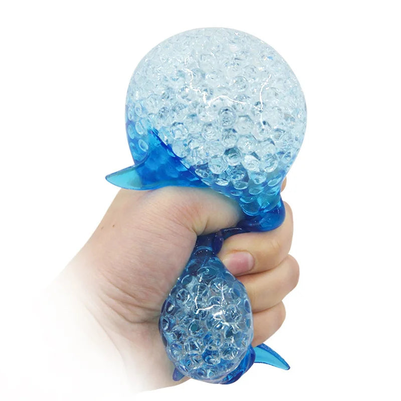 Rekbare Knijpballen Haai en Dolfijn – Stressbal voor Kinderen en Volwassenen