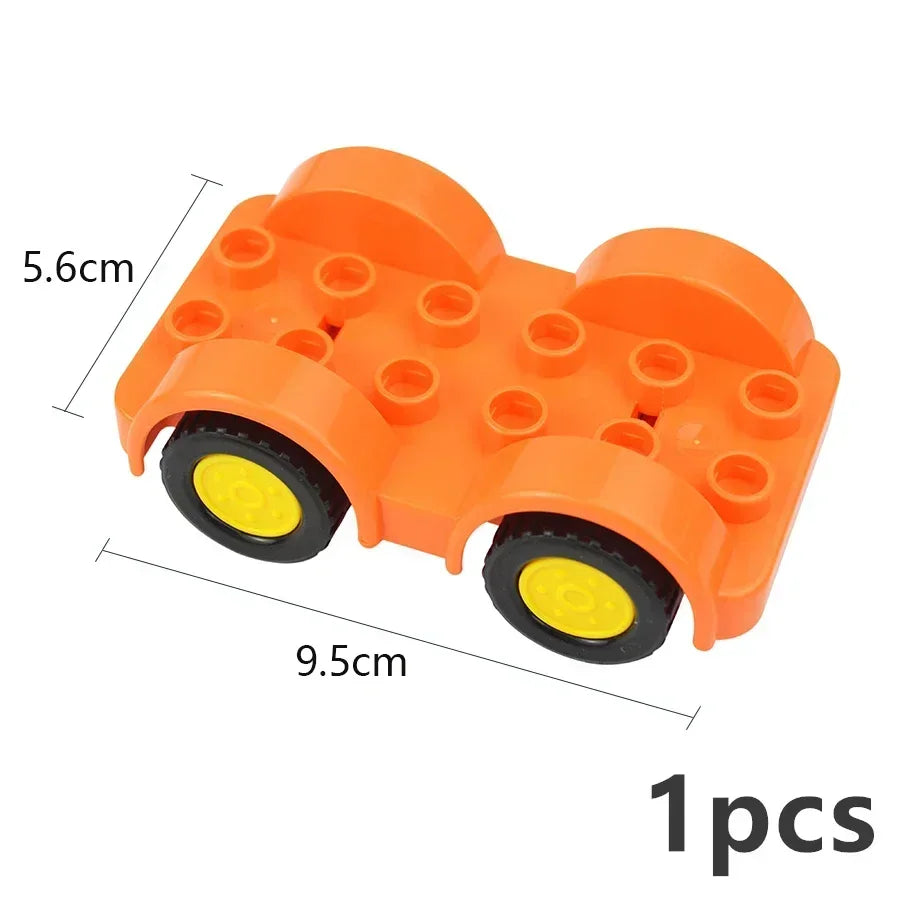 Trein rails onderdelen set – Compatibel met Duplo®