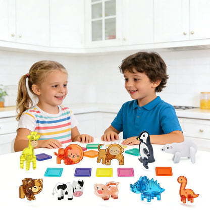 Magnetische Dieren Accessoires voor Magneetbouwtegels