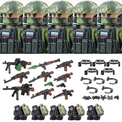 RUSSIAN-5PCS FIGURES