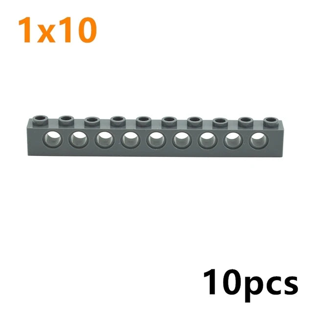 Technische bouwstenen balken – Compatibel met LEGO® (met gaten)