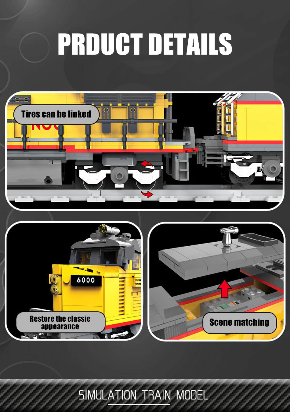 Bouwset Diesellocomotief met Afstandsbediening