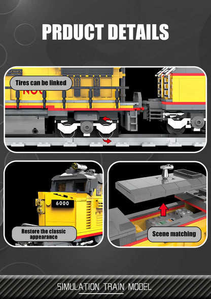 Bouwset Diesellocomotief met Afstandsbediening
