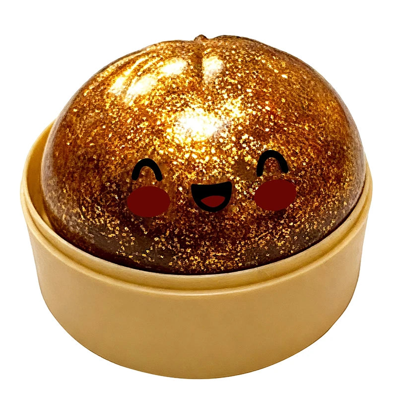 Kneedbare Stressbal Dumpling Vorm