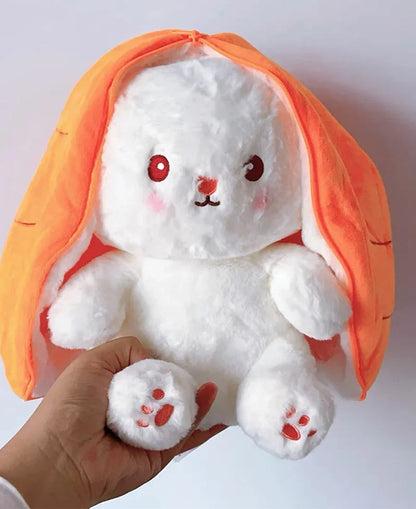 Pluche Konijn Knuffel Aardbei of Wortel 25 cm
