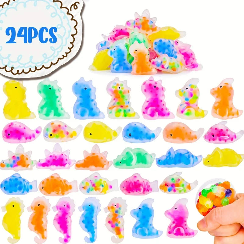 24 x dieren squishies
