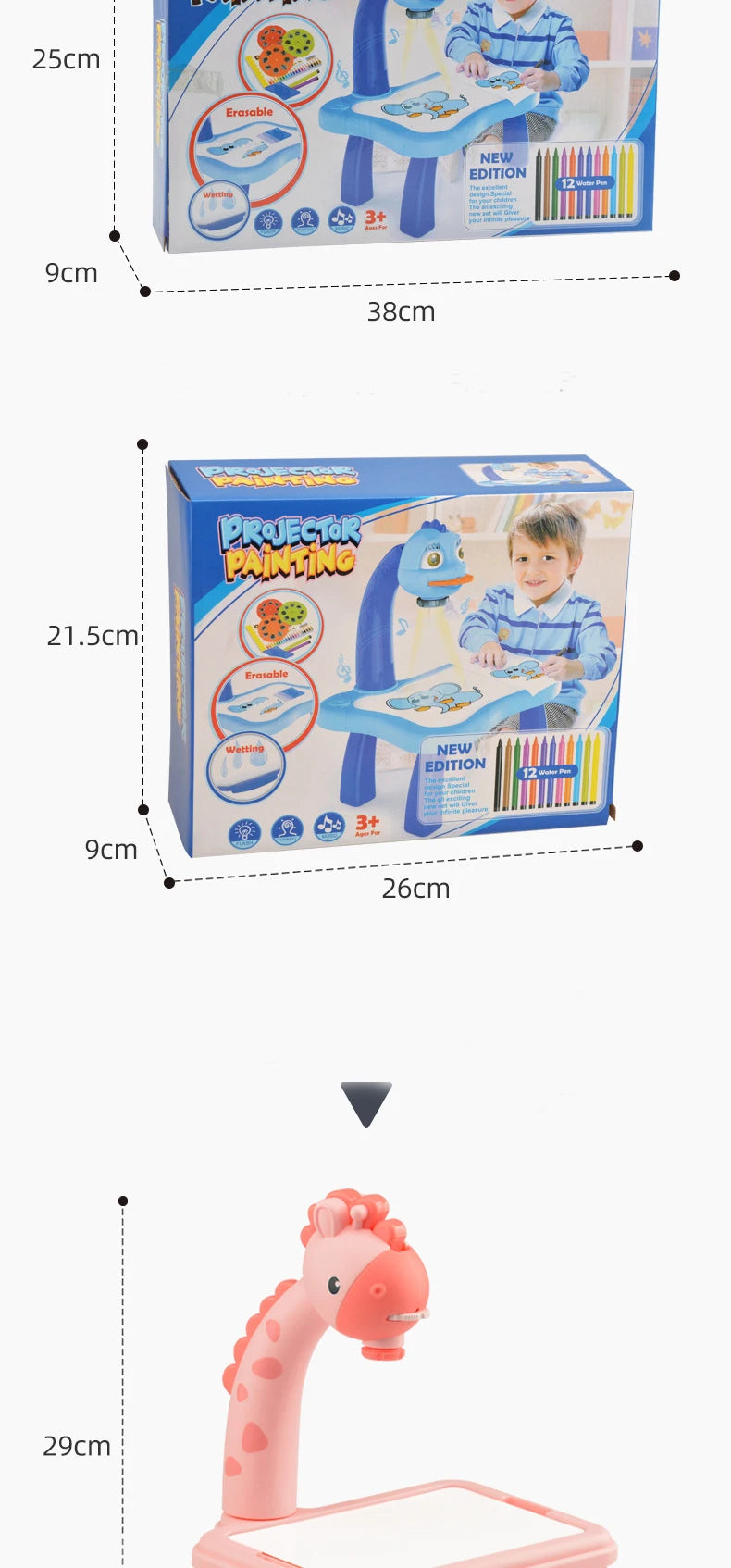 Tekentafel met Projector voor Kinderen