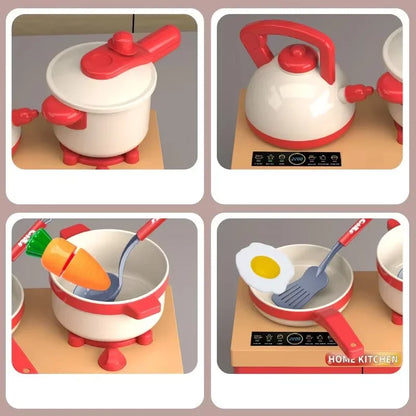 Speelgoed Keukenset voor Kinderen met Pannen en Speelgoed Eten