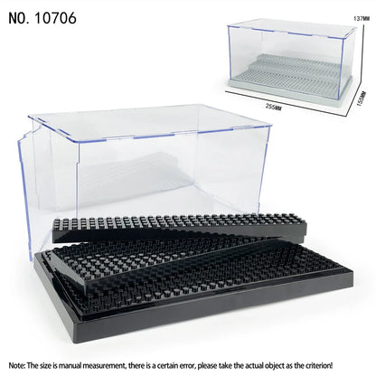 Modulaire Displaybox voor Verzamelobjecten – Compatibel met LEGO