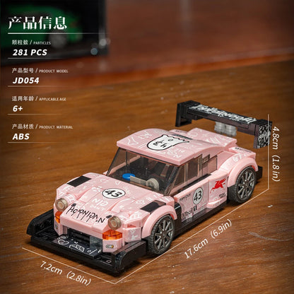 Racewagen Bouwstenen Set - Compatibel met LEGO® - Vanaf 6 jaar