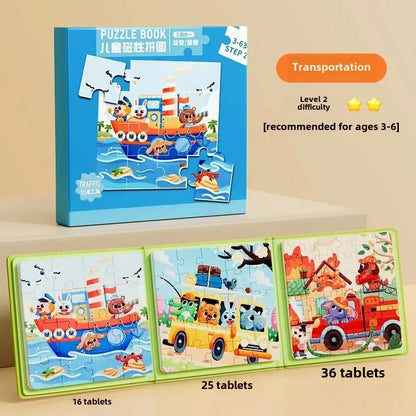 Magnetische 3D Puzzel voor Kinderen (Educatief Speelgoed)