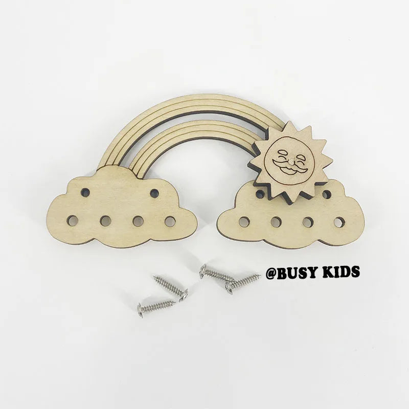 Montessori Busy Board Onderdelen voor Zelfbouw | Educatieve Accessoires