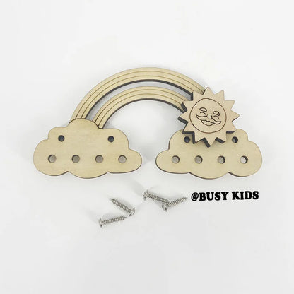 Montessori Busy Board Onderdelen voor Zelfbouw | Educatieve Accessoires