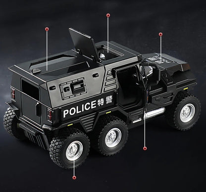 Speelgoed Politietruck Model | Diecast Voertuig met Geluid en Licht