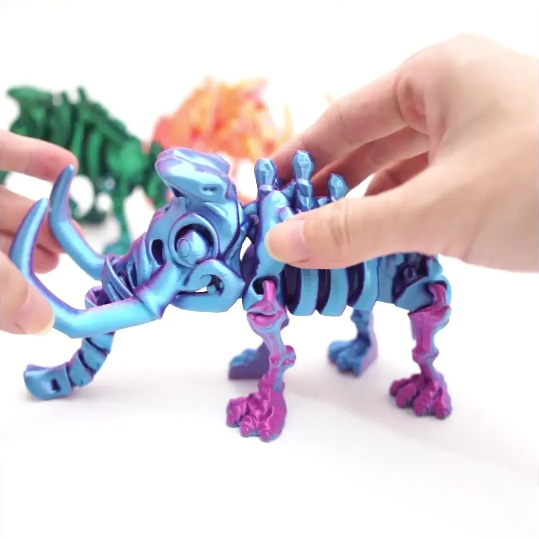 3D Geprinte Draak | Beweegbaar Model voor Decoratie