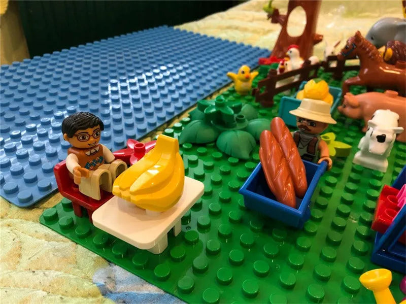 Grote Basisplaat voor Bouwblokken Universeel Compatibel met Duplo
