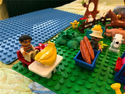 Grote Basisplaat voor Bouwblokken Universeel Compatibel met Duplo