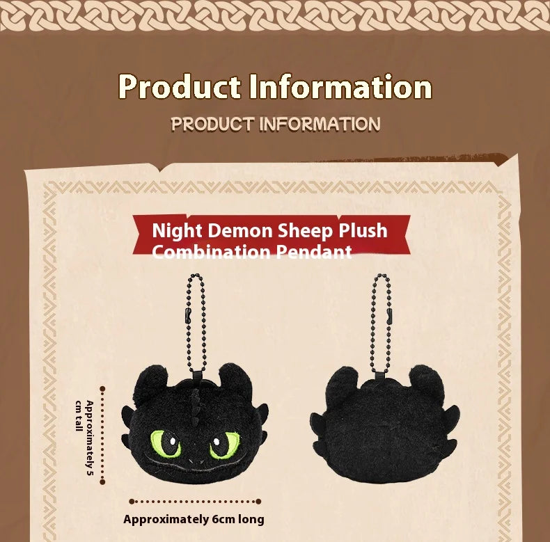 How To Train Your Dragon Tandloos Pluche Figuur met Magneet