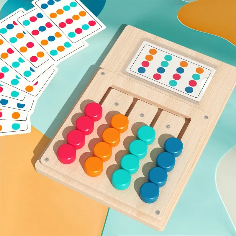 Montessori Houten Kleur- en Vormenspel
