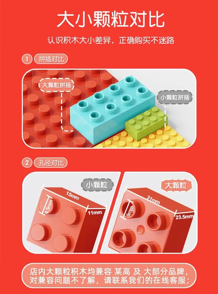 Grote Bouwblokken Set – Compatibel met Duplo