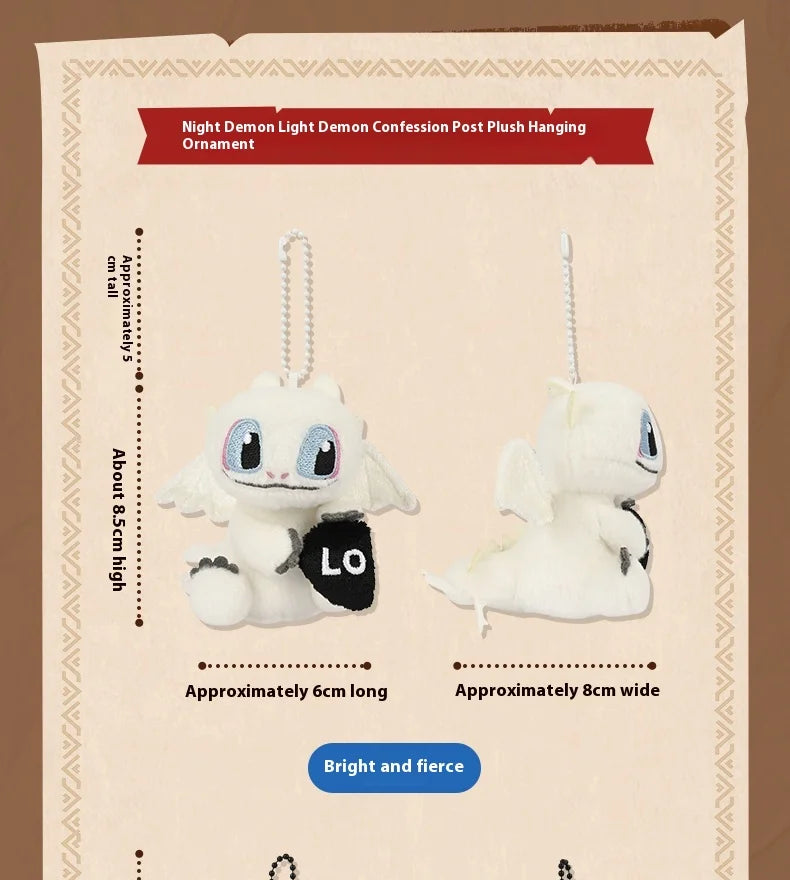 How To Train Your Dragon Tandloos Pluche Figuur met Magneet