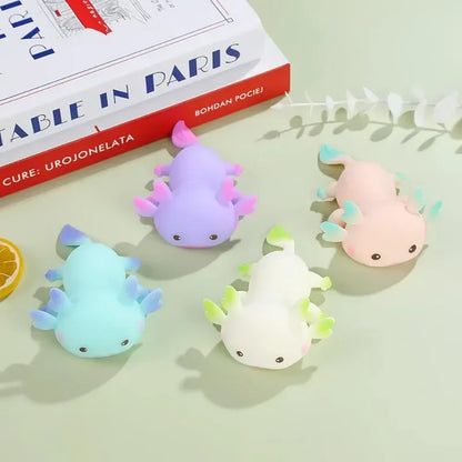 Axolotl Squishy Stressbal voor Kinderen en Volwassenen