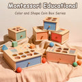Montessori Object Permanent Box voor Fijne Motoriek