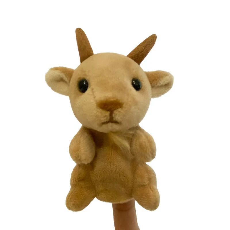 Dieren Vingerpoppen Set | Zachte Pluche Vingertheater voor Kinderen