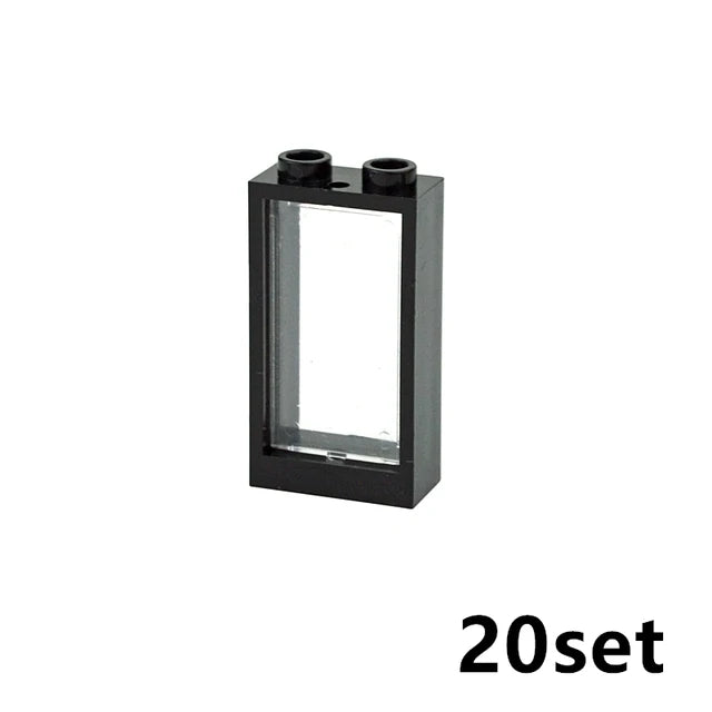 Ramen & deuren bouwstenen set – Compatibel met LEGO® bouwstenen
