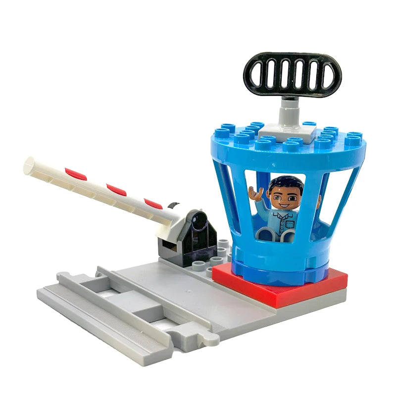 Bouwblokken Treinbaan Set – Duplo Compatibel