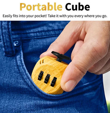 Fidget Cube met 6 Kanten | Voor Focus en Stressvermindering
