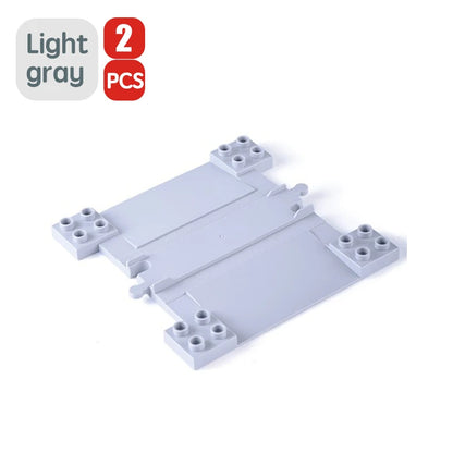 Treinrails set voor grote bouwstenen – Compatibel met Duplo®