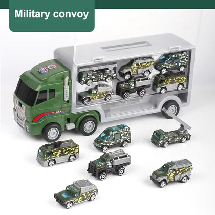 Military convoy