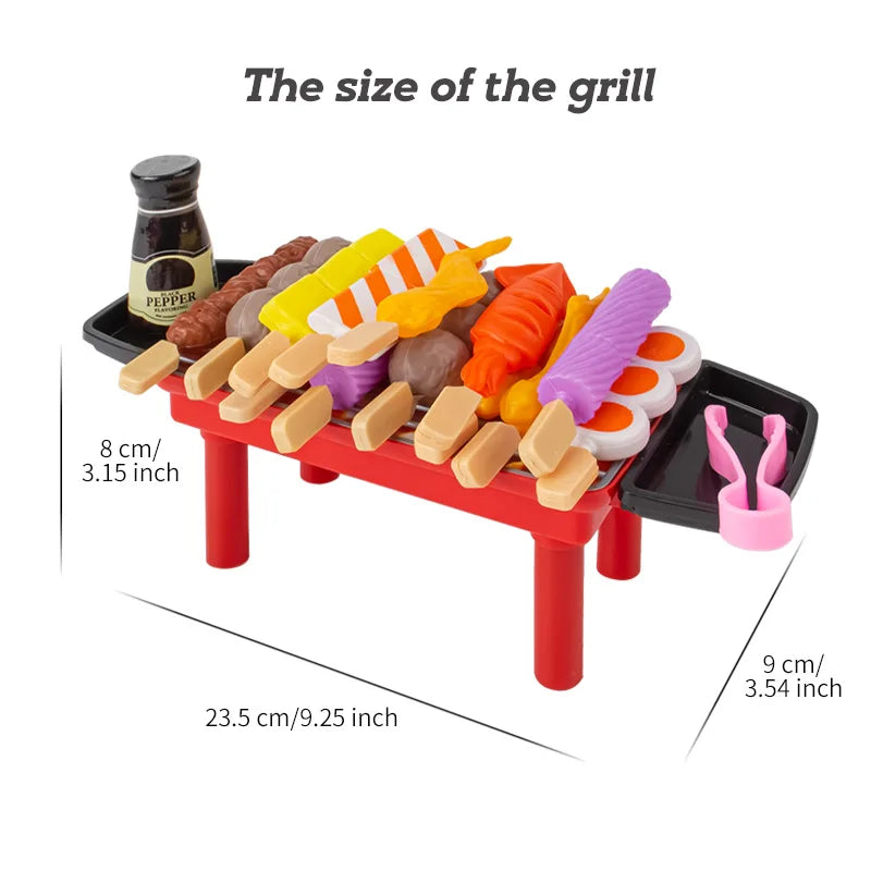 Mini Keuken Speelgoed Barbecue Set voor Kinderen
