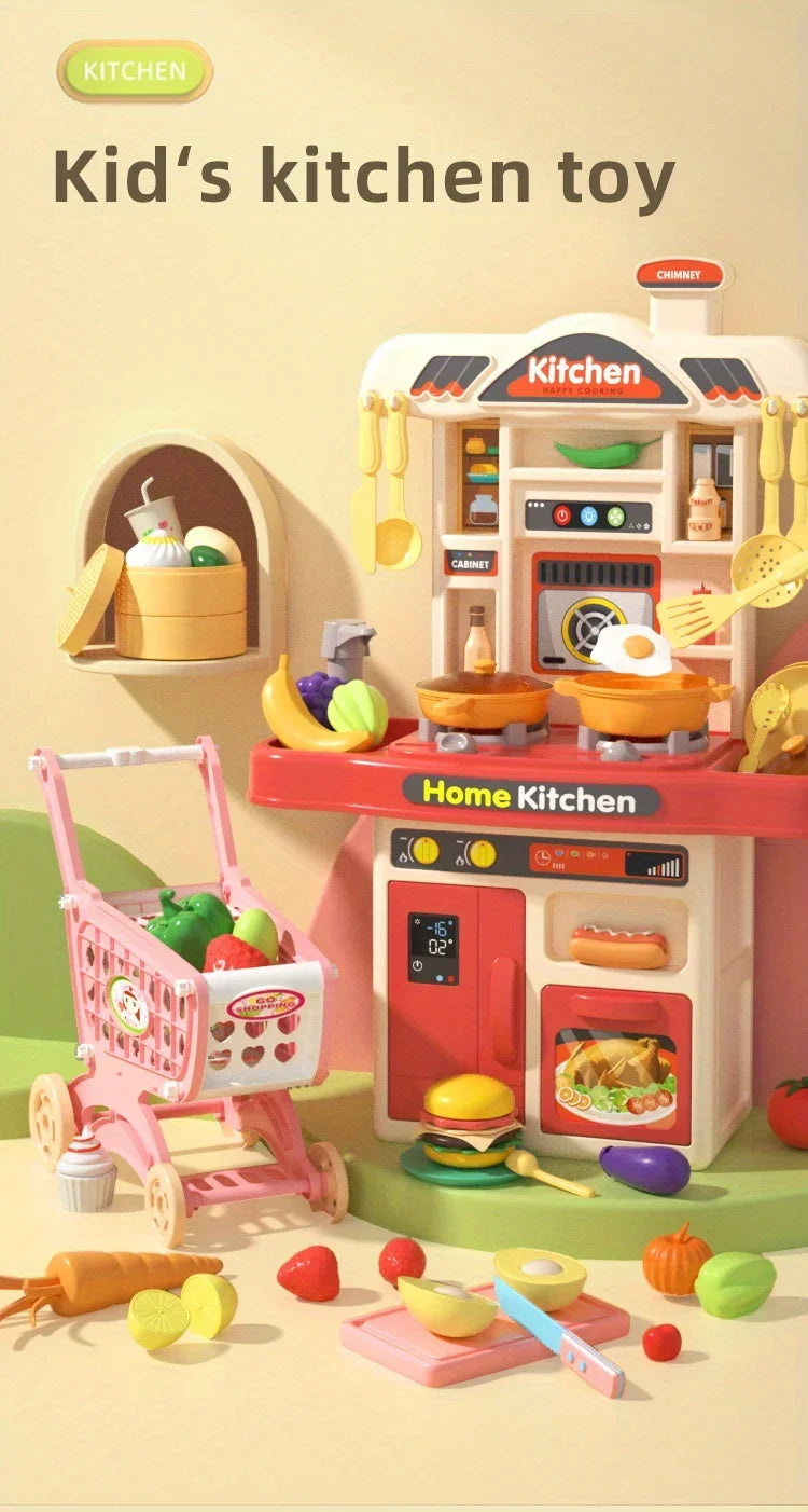 Kunststof Speelkeuken Set voor Kinderen