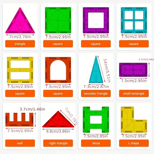 Magnetische Bouwblokken Set voor Kinderen
