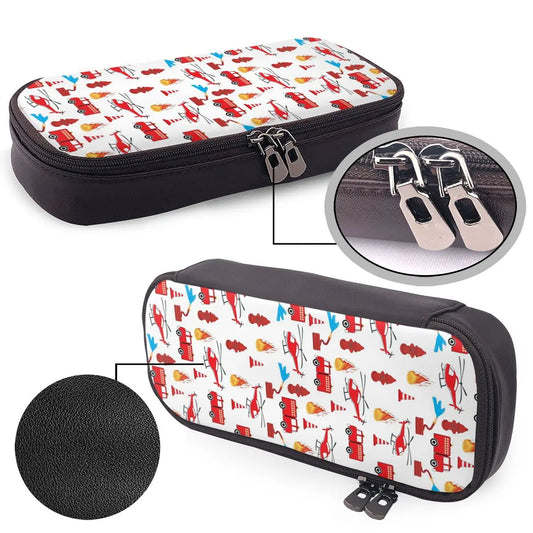 Brandweer Etui met Brandweerwagen Design