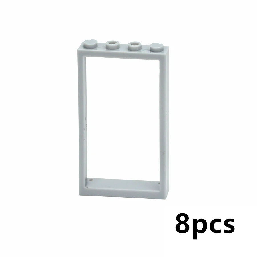 Ramen & deuren bouwstenen set – Compatibel met LEGO® bouwstenen