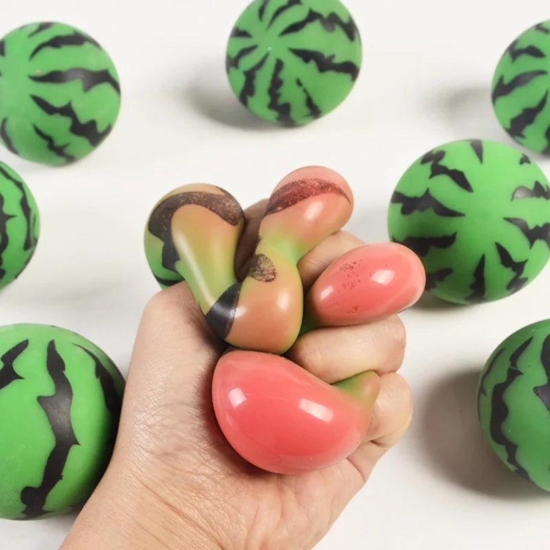 Fruitvormig Knijpspeeltje voor Stressvermindering