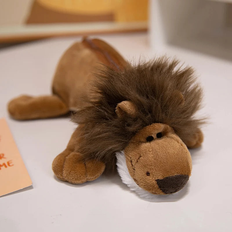Grote Pluche Pennenzak met Dieren voor Schoolspullen