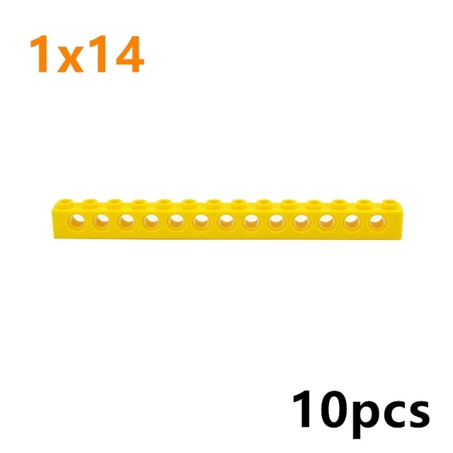 Technische bouwstenen balken – Compatibel met LEGO® (met gaten)