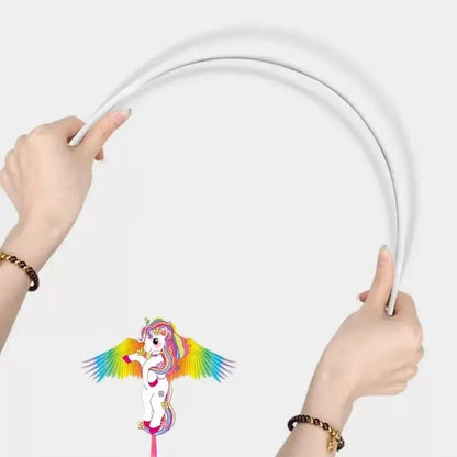 Nylon Vlieger met Dierenfiguur – 130x90cm, Inclusief 100m Lijn
