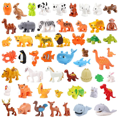 Dieren set voor bouwstenen – Compatibel met Duplo®