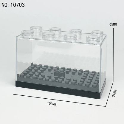 Modulaire Displaybox voor Verzamelobjecten – Compatibel met LEGO