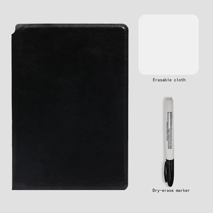 Herbruikbaar Whiteboard Notitieboek A5 met Pen en Doekje