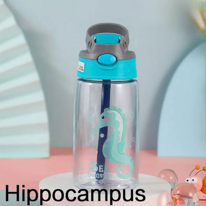 Vrolijke Kinder Drinkbeker met Rietje en Handvat